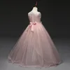 Abiti da ragazza Abito da ragazza di fiori Festa Bambini Abbigliamento per bambini Estate Tutu Matrimonio Lungo formale Principessa per ragazzeRagazza