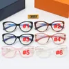 Lyxdesigner solglasögon mode runda kvinnor solglasögon ram vintage klar lins optisk leopard glasögon för kvinnor och män 2878098