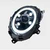 Kopflampe für MINI F55 LED-Scheinwerfer 2014–19 Scheinwerfer F56 F54 F57 DRL Blinker Fernlicht Angel Eye Projektorlinse