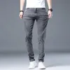 Men's Jeans Cotton Soft Men's Fashion Classic Jean Denim Business Straight Regular For Men Black Trousers Pants Plus Size 28-40Men's