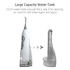 Irrigador oral eléctrico 3 modos USB recargable Dental Water Flosser Family Travel Uso a prueba Jet Floss Teeth Cleaner 220518