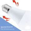 Duutoo RGB żarówka LED 16 Kolory Światło E27 Smart Lampa żarówki 5 W 10W 15W bezprzewodowe przełącznik zdalnego sterowania Halloween Decor Bombilla RGBW H220428
