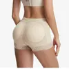 Women Body Shaper Padded Butt Lifter Panty Butt Hip Enhancer Fake Hip Shapwear Briefs Push Up Fine Mesh Upturned Buttock Panties Y220411