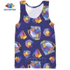 SONSPEE 3D Print Many Diamond Shiny Art Women Men's Tank Tops Casual Fitness Funny Bodybuilding Gym Muscle Sleeveless Shirt Vest 220627