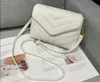 tasarımcılar loulou omuz çantaları lüks deri çantalar crossbody altın gümüş zincir diyagonal askılı çanta Kılıf Cüzdan çanta 80169 #