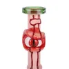 10inch 3D Glass Bong Blood Eye Shape Glass Silikon Vattenrörshoppor Pipor Kreativa vattenpipa olja Dab Rig8207253