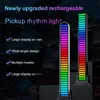 Modules d'automatisation intelligents LED Strip Pickup Rhythm Light RGB Tube coloré Son activé USB Rechagerble Musique Atmosphère Bar Ambient Night