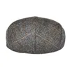 BERETS BOTVELA WOOL IVY CAP HERRINGBONE FLAT CAPS TWEED SCALLY HAT BUNNET DAI CHEESECUTTERSBOY DRIVINGHATSBERETS49804672812