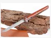 Заводская цена выживание складное нож 5cr13mov Blade Деревянная ручка дерева на открытом воздухе карманные ножи для кемпинга