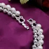 Pendant Necklaces Bulk Price Design Bohemia Style Spike Collar Aristocratic Woman's Temperament Simulated Pearl Women Cluster NecklacePe