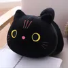 25cm cute fat cat plush doll soft cute face pussy ragdoll for children soothing cylindrical lithe down cotton pillow birthday gift