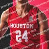 O basquete universitário usa Custom Houston Cougars 2021 Basketball 24 Quentin Grimes 0 Marcus Sasser 2 Caleb Mills 12 Tramon Mark NCAA Homem Juventude Jerseys S-4xl