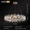 NEW Modern Luxury Pendant Lamps Chandeliers Lighting Diamonds Crystal Chandelier Indoor Lighting Lustre Led For Living room Decoration