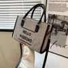 HBP Class Women Bags Graffiti Mini Cute Shoulder Bag Hobo Handbags Square Black Oblique Cross Lady Tote Crossbody Messenger Purse