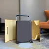 Top Tier Quality Designer Horizon 55 Boarding Rullande Bagage Resväska Spinner Travel Universal Wheel Herr Kvinnor Trolley Case Box Lyx Svart Stor Trunk Bag