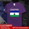 Kingdom of Lesotho LSO mens t shirts Country Custom Jersey Fans DIY Name Number High Street Fashion Loose Casual T shirt 220616