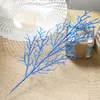 Christmas Decorations Tree Decoration Flower Flash Leaves Wreath Artificial Branch Home Living Room Year Decor CraftsChristmas