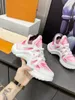 2023 Archlight Casual Shoes Runway Dress Shoes Lace Up in Metallic Silver Trainer Trainers Leather