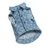 Abbigliamento per cani Abbigliamento per animali domestici Cani Giacche Camicie Accessori Autunno Inverno Presbiopia Gilet di jeans Gatti Cani di piccola e media taglia Teddy Fren242u