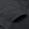 Camicie eleganti basic a maniche lunghe alla moda da uomo Tasca singola applicata Camicia formale scozzese / a righe da lavoro standard da lavoro 220323