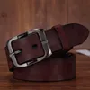 Ceintures Aoluolan vache en cuir véritable bracelet de luxe mâle pour hommes mode Vintage boucle ardillon ceinture Cinturones HombreBelts