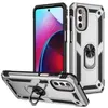 Voor LG Stylo 6 K51 Magnetische autohouder Mobiele telefoon Case voor Samsung Galaxy A21 A11 A01 A21S met kickstandafdekking D1