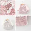 Autumn Winter Party Kids Baby Girls Dresses Princess Dresses Infant