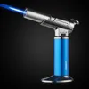 HONEST Gas Lighter Windproof BBQ Kitchen Cooking High Capacity Torch Turbine Lighter Spray Gun Jewelry Metal Welding Men's Gifts