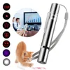 USB Carga 3 em 1 LEDs Ponteiro Pen do laser Red Lasers Luz LED LED LANTE LANTHLUTO UV ULTRAVIOLET LUZ CAT CANTO PET FUN TRHO DIVERTIDO