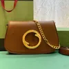 Blondie Fashion Counter Counter Bags Women 699268 Leather Lady Chain Bag Green Red White Brown Lady Crossbody250n