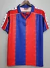 Maglia da calcio retrò del Barcellona 96 97 03 04 05 06 07 08 09 10 11 14 15 XAVI RONALDINHO RIVALDO GUARDIOLA PUYOL Iniesta finale maillot de foot 1899 1999 DAVID VILLA