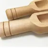 Messwerkzeuge aus Holz mit rundem Griff, Messlöffel, Teelöffel, kleine Salzschaufel, Milchpulverschaufeln, Holzgewürzlöffel, Kaffee, Tee, Mini-Zucker C0612B12