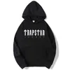 Мужские бренд толстовок высококачественных толстовков Trapstar London Hoodie Homme Хлопта Осень Зимняя Повседневная Худи 220813