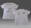 F1 Formula One T-Shirt Kısa Kollu Takım Üniformaları Yaz Erkek ve Kadın Araba Fan Gömlekleri Aynı Özel Yarış Takımını