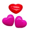 5ML Red Heart Shaped Lip Gloss Bottle Clear Portable Cosmetic Packaging Refillable Container Rose Cute Elegant Plastic Lipgloss Empty Tubes