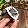 UXURY Watch Date Business Leisure Full-Automatic Mécanique Automatique Rectangular Ceramic Hollowed personnalisé Rape Tide Fashion As9H