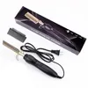 Multifunctional Hair Comb Straightener Anti-scalding Heating Curling Straightening Tool Wet And Dry 220602