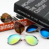 Retro Children Aviation Sunglasses UV400 Gold Frame Glasses Child Kids Pilot Sun glasses Outdoor Eyewear Girls Boys 220705