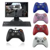 2.4G Kablosuz Denetleyici Gamepad Xbox360/PS3/PC için hassas başparmak joystick gamepads logo ve perakende ambalajlı Microsoft X-Box denetleyicileri