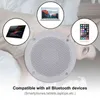 Herdio Waterproof Buildin Digital Class Amplifier Bluetooth Compatible Takhögtalare W Inch Active LoadSpeaker för inomhus J220523