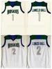 Chino Hills Huskies High School Basketball 2 Lonzo Ball Jerseys 1 Lamelo Team Kolor White Away Szygowanie i szycie sportowe bawełniane oddychające mężczyzn