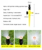 360 Degree Automatic Sprinkler Lawn Irrigation Head Adjustable Spray Nozzles Roof Cooling Sprinkler Industry Garden Supply