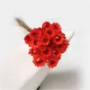 30 PCs/Bundle Lote Flor Artificial Flor de Flor de Estrela Dried Flower Flower Photo Props Decoração de casamento L220810