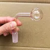Thick Pyrex Glass Bowl Oil Burner Pipes for Dab Rig Water Bubbler Bong Adapter 14mm male joint 3cm Big Ball Tobacco Bowls for Smoking Gift Smokers Tools Wholesale
