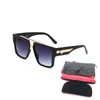 Haute qualité marque femme lunettes de soleil imitation luxe hommes lunettes de soleil protection UV hommes lunettes de créateur dégradé mode femmes lunettes avec des boîtes originales 1010