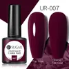 Gel nail nxy 7 5 ml blu viola polacco scuro polacco ibrido a lungo duraturo per massetop di base Mattetop immergiti dall'arte a LED UV 0328