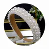 Full Pearls Headband Wedding Tiara Baroque Crystal Bridal Headwear Crown Rhinestone with Wedding Jewelry Hair Accessories Bridal Crowns Headpieces SA09