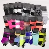 DHL With tags Pink Black Socks Adult Cotton Short Ankle Socks Sports Basketball Soccer Teenagers Cheerleader New Sytle Girls Sock with Tags U0324