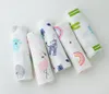 Filtar Swaddling OnlyMoon 3 Pack Muslin Baby Swaddle Filt 100% Cotton Absorbent Ultra Soft Born Få 2 lager GASH