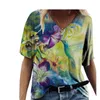 3D Sunflower Kobiety Drukuj T Shirt Lose Ladies Tops Owczesny swobodny streetwear krótkie rękaw